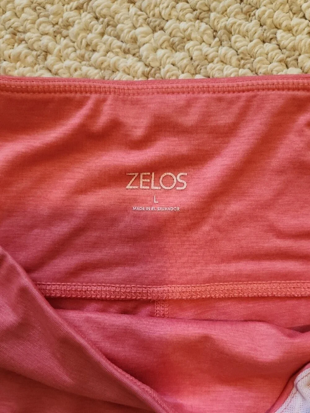 ZELOS Coral High-Rise Bike Shorts